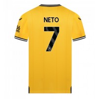 Stroje piłkarskie Wolves Pedro Neto #7 Koszulka Podstawowej 2023-24 Krótki Rękaw